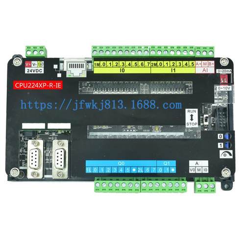 PLC控X制器CPU22ZOT4P带工控板S7-200以太网可编带程控制器模拟量