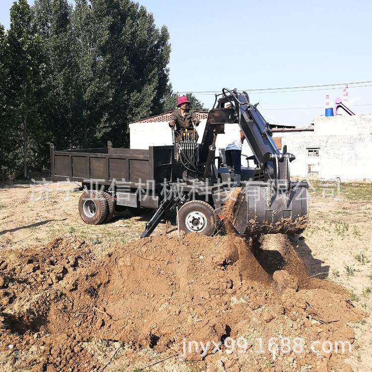 吨驱四不SSL像随车挖格价挖沙开沟轮式挖运车吊挖一后6体下葬车