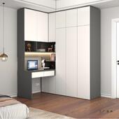 约转角房柜书桌衣柜一简体组合电脑桌现代儿童书书架学习桌F969JS