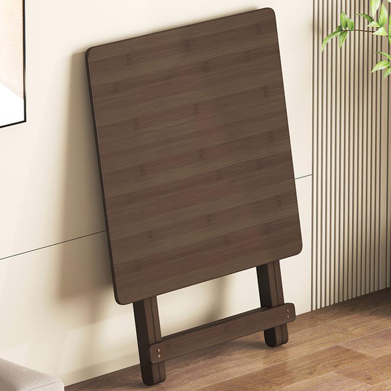 折叠桌餐桌家用小户型可折叠饭桌楠竹吃饭桌子简易户外便携式方桌