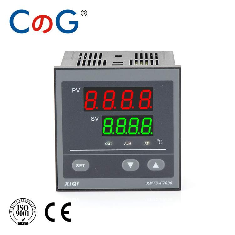 西崎XMTD-7000 F7111 F7112智能温控仪 继电器PID数显温控仪