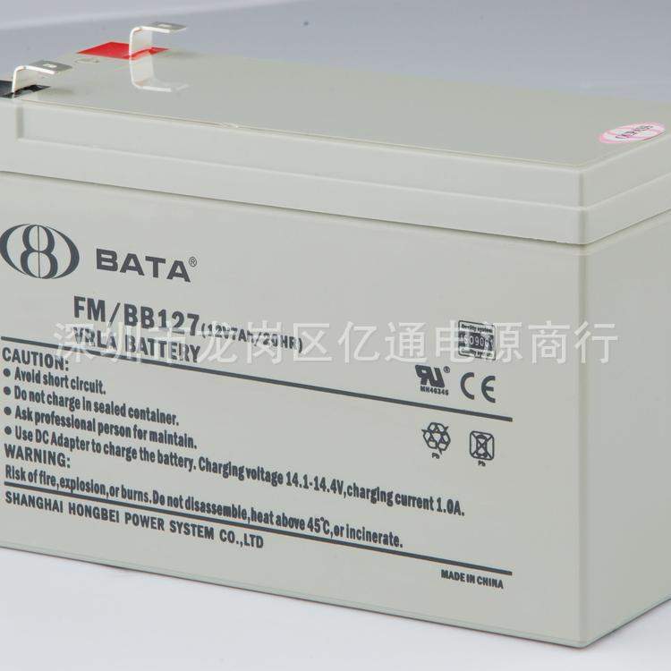铅酸蓄电池FM/BB1224T 12V24ah鸿贝BATA电瓶 直流屏UPS电源