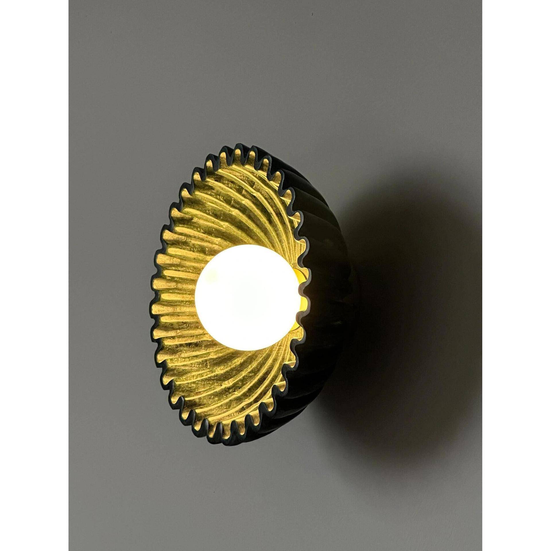 北欧简约展厅印度绿大理石雕刻艺术装饰壁灯过道客厅卧室复古壁灯