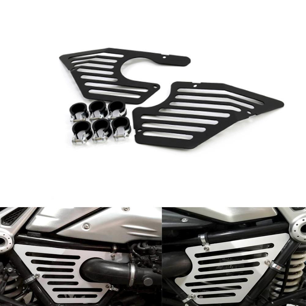 适用宝马拿铁RNineT车身盖侧板装饰盖进气箱空滤箱侧板侧盖配件