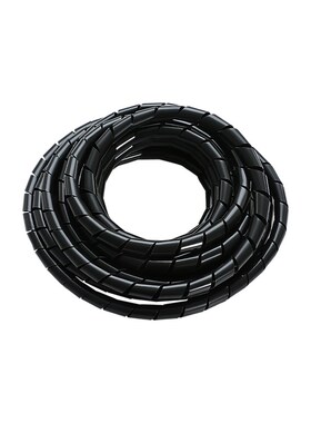 缠绕管白色4/6/8-o30mm理线器电线网线收纳管绝缘包线管螺旋缠绕