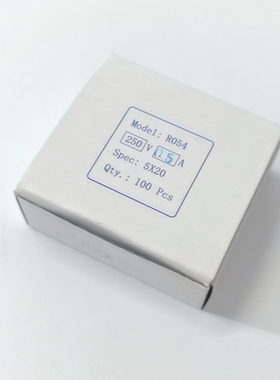 陶瓷保险丝管R054R055 R057R058芯子B5X20 5X25 6X25 6X30熔断丝