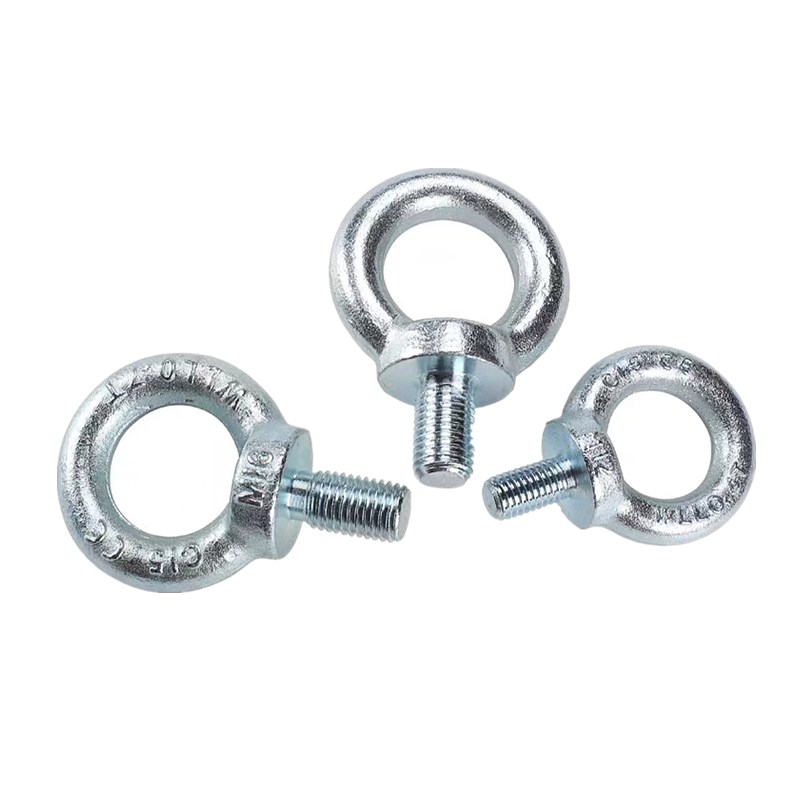 国标吊环螺丝德标模具螺栓起重加长Mu6M8M10M12M16M20M22M24M27M3