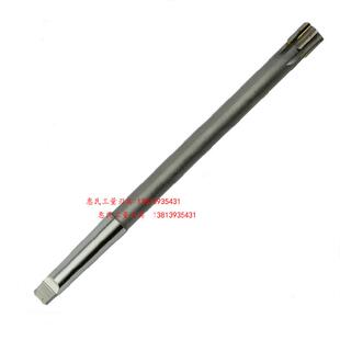 30mm 钨钢加长铰刀12 哈工镶合金锥柄机用铰刀