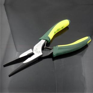 尖咀钳 尖嘴钳 胜达工具 家用剪切尖头钳子 7寸弹簧片省力
