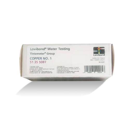 德国Lovibond罗威邦ET513550 定制专用铜【Cu】试剂，COPPER