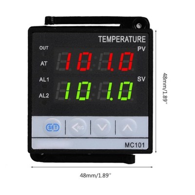 现货2i1 Relay + R Output PID rmostat ℃/℉ 85~265VAC for U