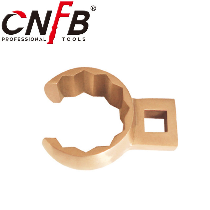 桥防/CNFB 铍青铜 T8V120 防爆英制油管梅花开口头1/2"