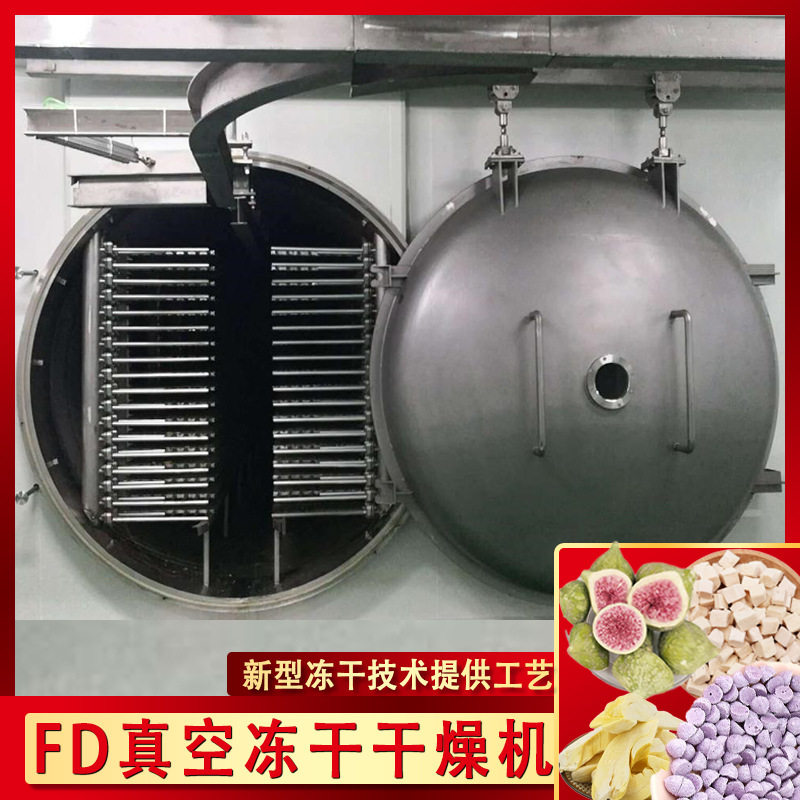 低温真空冻干芒果蓝莓脆机