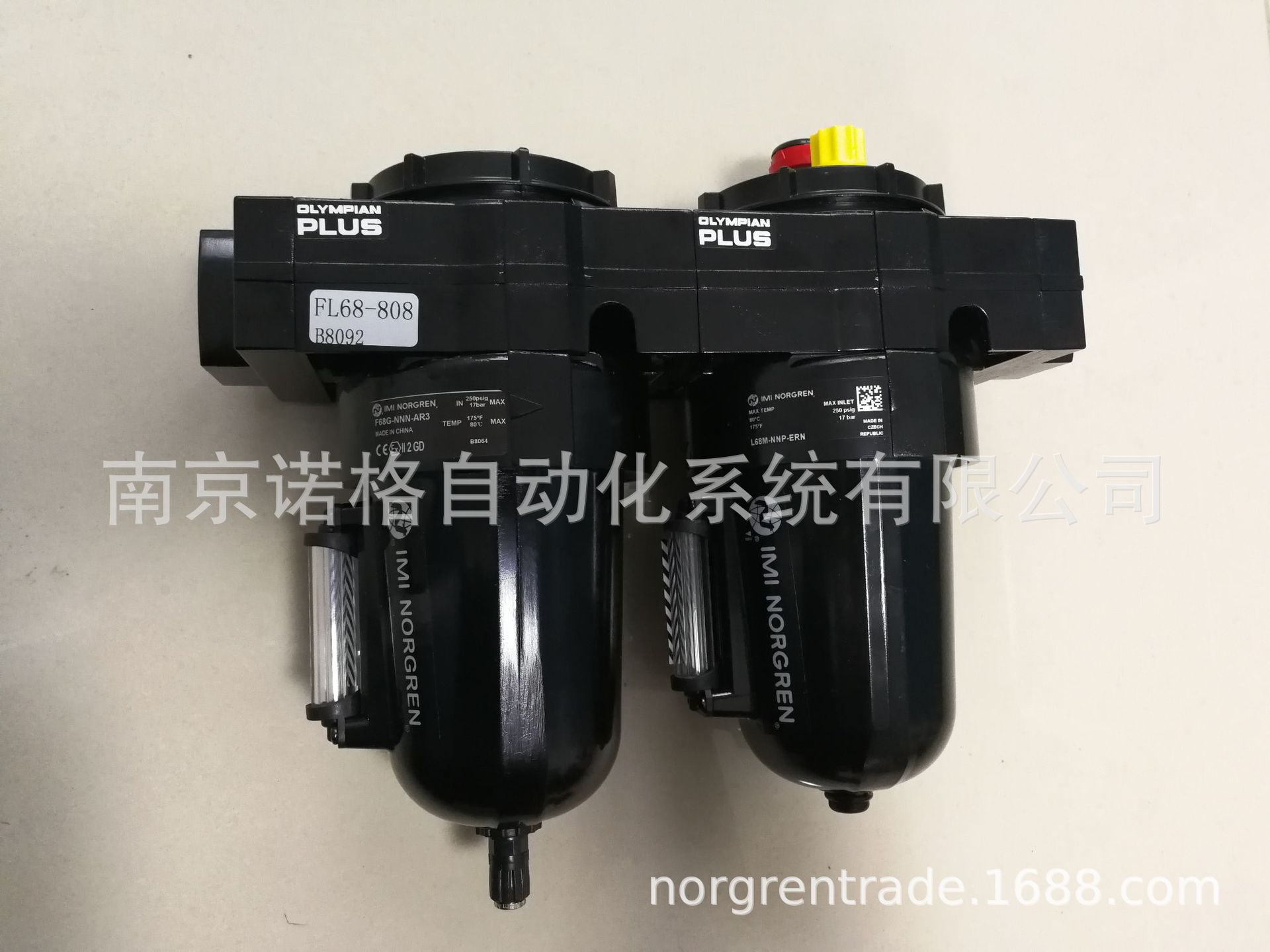 IMI NORGREN诺冠FL68-B08 三联件诺冠过滤器/ 油雾器