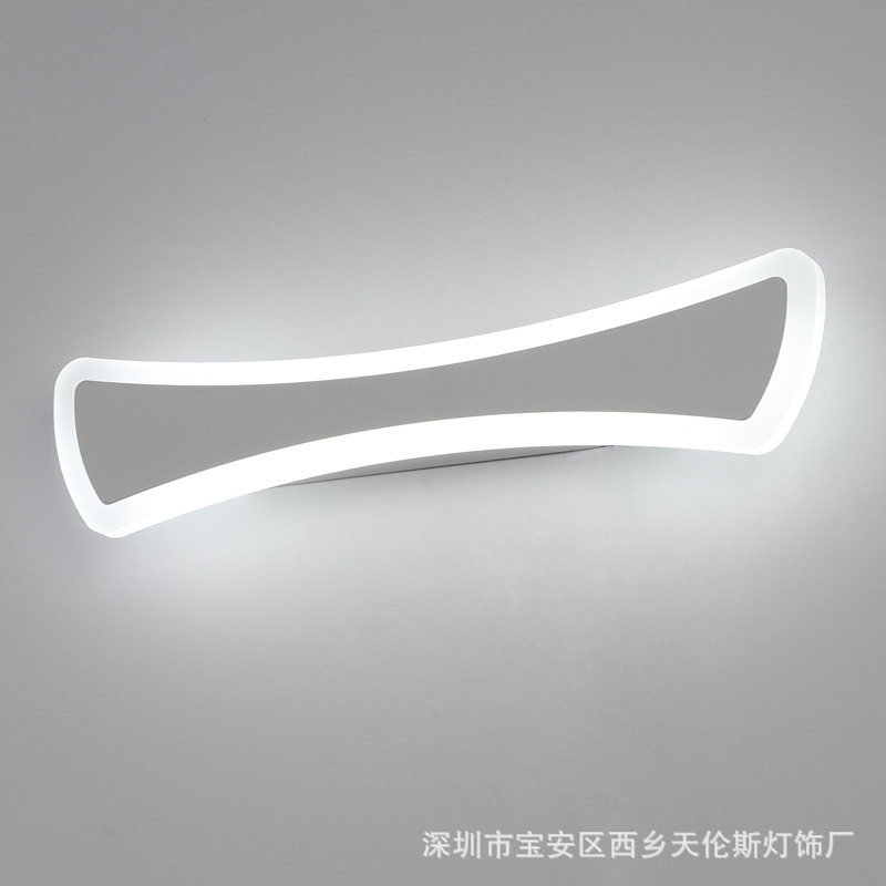 亚克力卫生间卧室led浴室换衣间走廊柜灯化妆灯led镜灯带镜柜