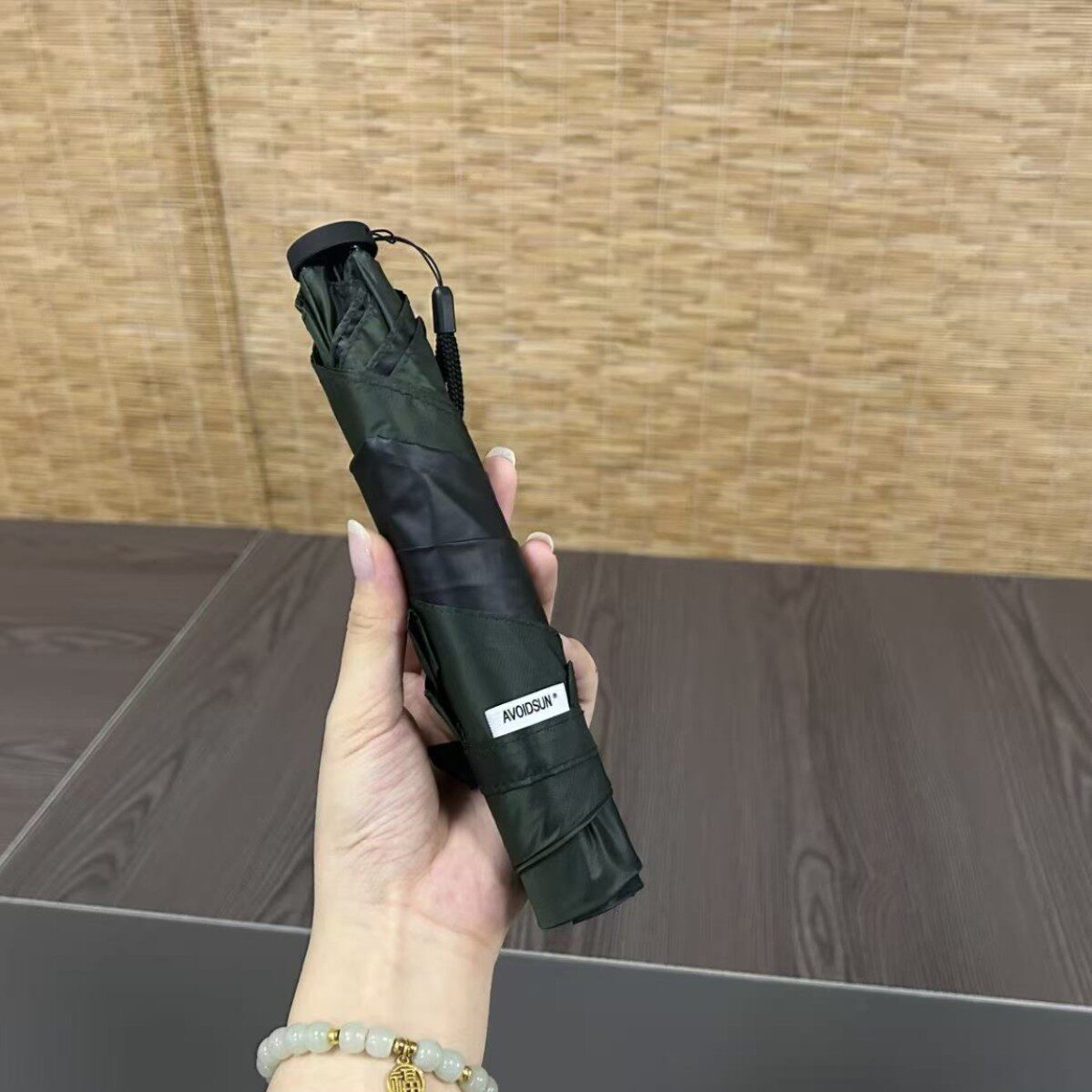日本超轻四方伞碳纤维骨防UV99遮雨小巧便携个性独特晴雨伞