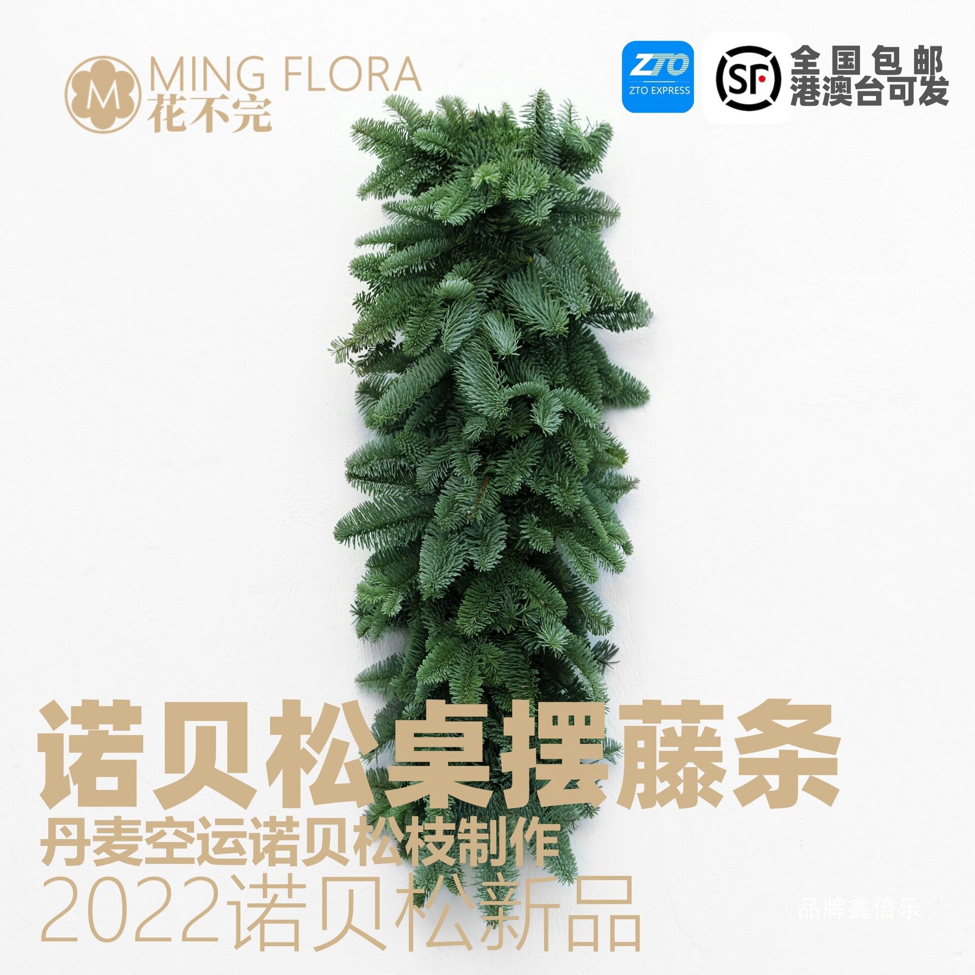 花不完2023诺贝松藤条草条松枝条手工材料家居餐桌装饰桌摆门挂