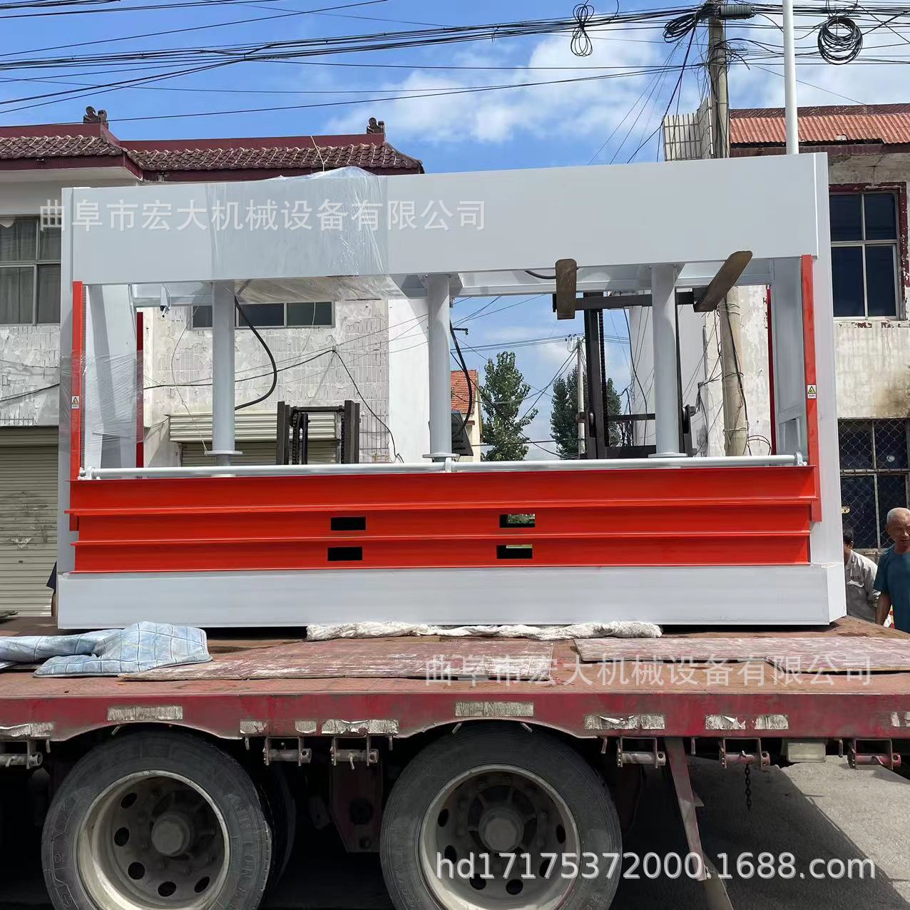 4米长防火门定型冷压机压力可调
