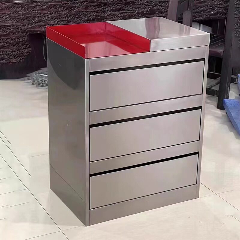 美容工具柜不锈钢美发工具柜子发廊工具台收纳储物柜多功能工具车
