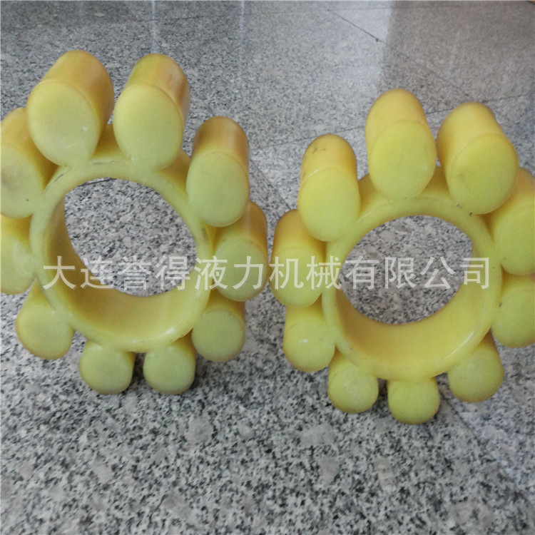 现货供液力耦合器梅花垫六角，液力偶合器连接器5爪，yoxp400型