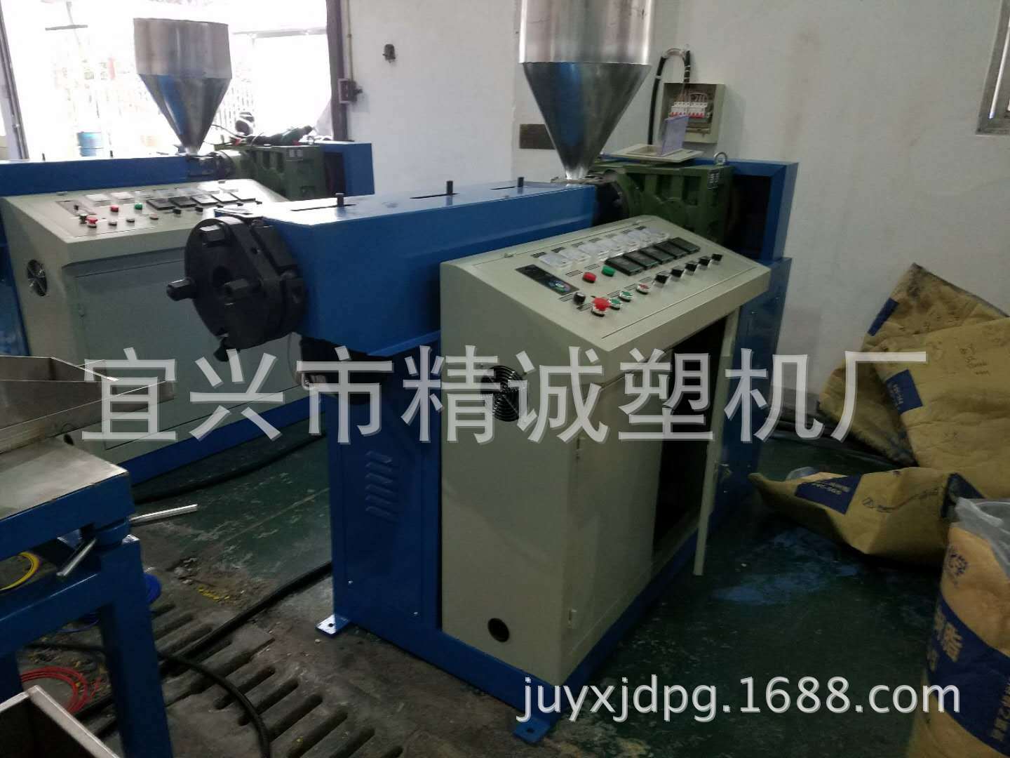 全自动包胶铁丝挤塑机