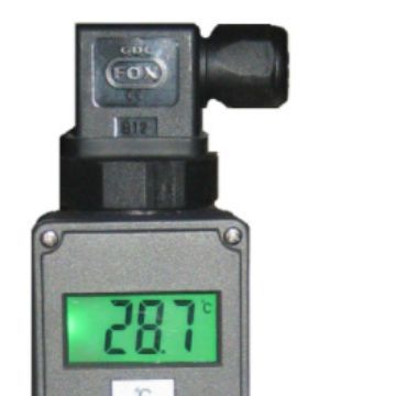 小型数显一体式温度变送器微型带现场显示温度变送器传感测温探头