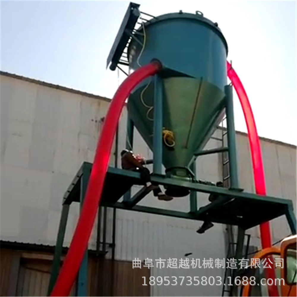 大型负压气力输送机自动除尘