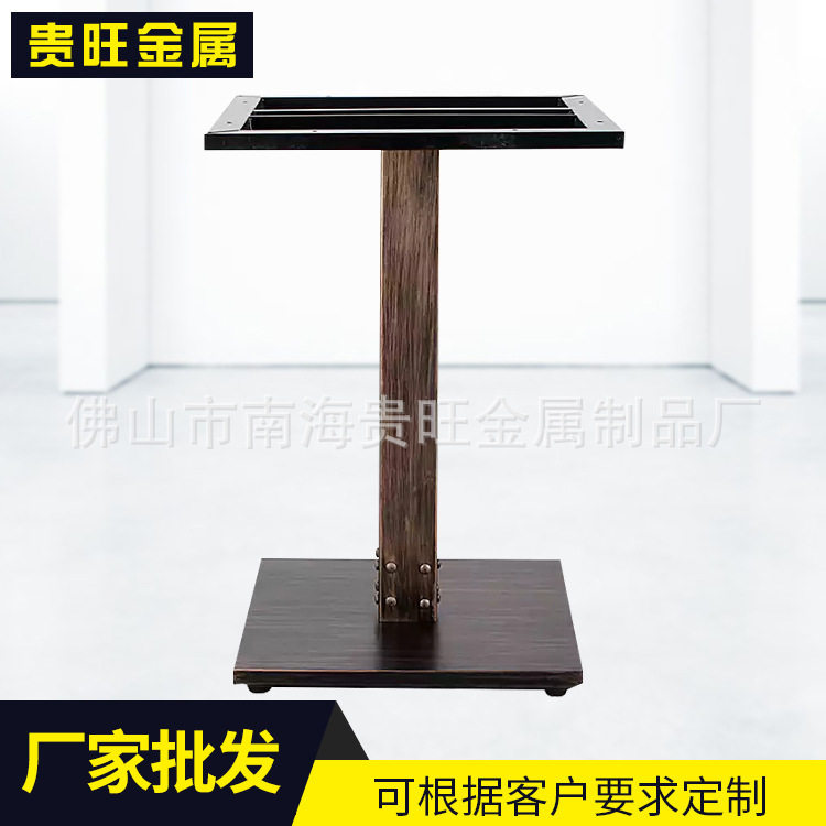 工厂直供不锈钢餐桌腿餐台西餐厅桌脚桌子腿餐桌桌腿吧台脚