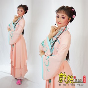 宫装 娥视花旦丫鬟曲影村姑服 古装 速发越剧黄梅戏宫演出服装