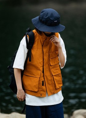 速发Mout vaey22FW户外山系多口袋战术防装马夹 马工泼水男甲