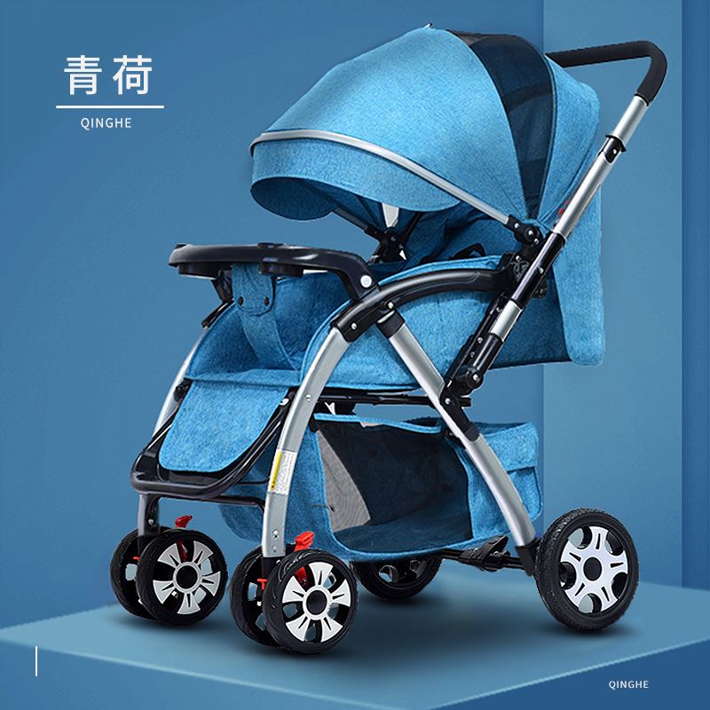 速发儿推车坐可四躺超轻可携式折叠简易可轮L手推车新生儿童婴儿