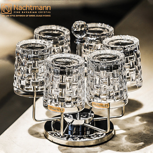 德国进口Nachtmann水晶玻璃威士忌杯啤酒杯果汁饮料杯水杯子套装