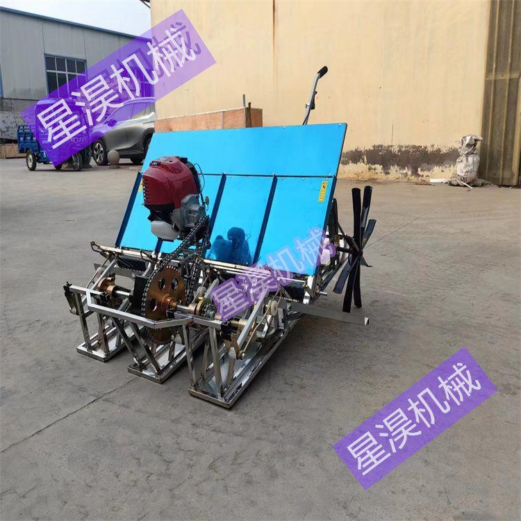 手扶插秧机水稻新式6行插禾机小型插秧机种植机栽秧机稻谷手动