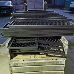 菱形网格装饰网片火锅店护栏工业风烧烤店铁艺镂空商场铁丝网吊顶