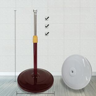 钻石电风扇底盘底座通用立柱升降杆塑料圆盘配重块套装电风扇配件