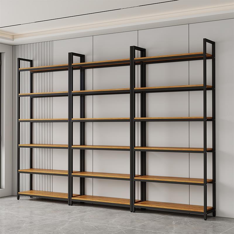 货架置物架简易多层书架超市美容院仓储展示架陈列柜落地展示柜子