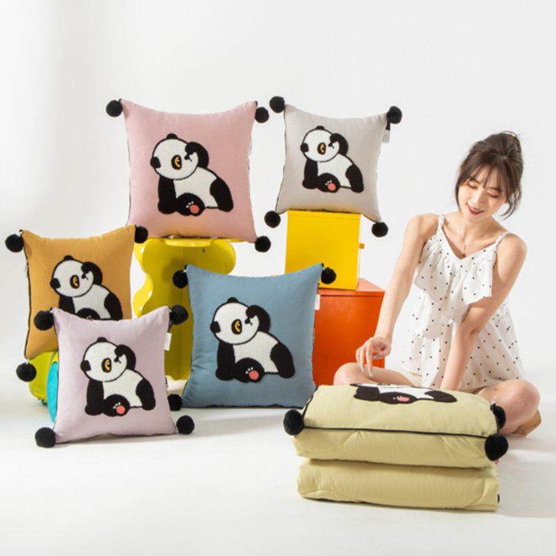 折叠卡通抱枕被子两用办公室沙发午睡空调被车载靠垫枕头夏凉被,居家布艺,抱枕被,淘宝优惠券,粉丝福利购,淘宝优惠卷