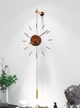 代简约挂钟客钟表BYJJ43轻奢大现气时尚创厅意挂墙餐厅装饰时表钟