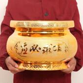 香SOS炉家用室内大供佛号陶瓷沙金寺庙奉香供佛薰炉插香炉堂香炉