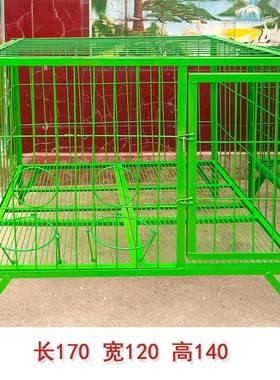 狗笼场子BEW大型犬粗加加厚德牧马包犬耐咬实心钢筋狗狗笼大型烤