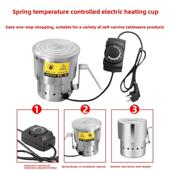 自温助炉圆形电加热杯安钢装 免电加热板弹簧控恒温热板FSG电加加