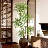 假植仿电真南天竹室内高级感逼真摆件客厅柜视旁绿轻奢装 20260109