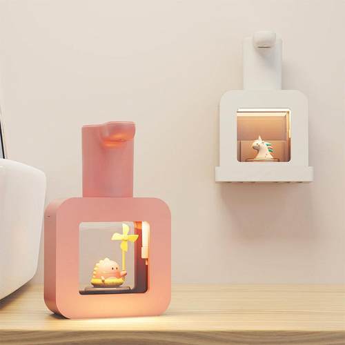 动自出沫洗手液机智能应洗感洁精壁挂式电动儿童立方泡R01皂泡器