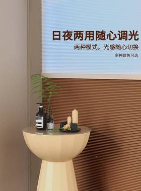 思顿电动日蜂夜巢帘蜂琴卷科帘客智能OCP书房厅遮光隔热窗帘全遮