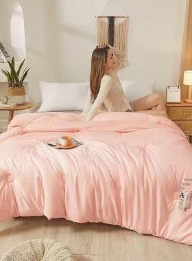 FIB原棉大豆纤维被被夏季被季空调被夏凉爽被薄春秋冬季冬季被芯