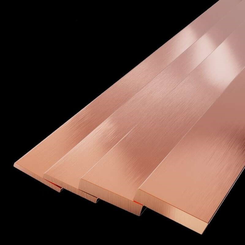 热销启宙T2紫铜排紫铜条p扁方铜排铜条红铜排铜块45mm*45mm*100mm