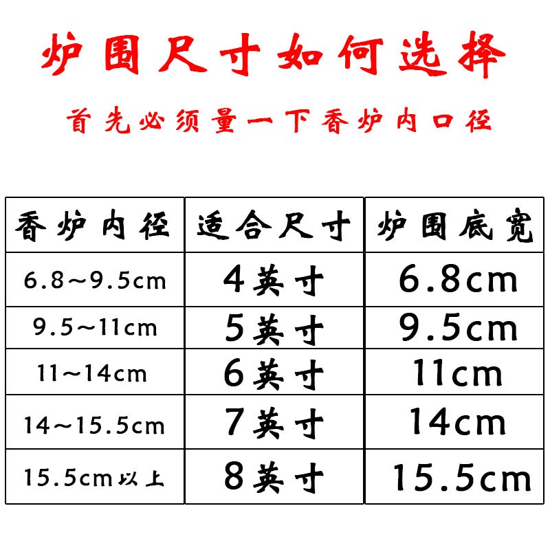 热销【特厚】合金香炉围s接香灰托盘香炉挡灰罩香炉托香炉罩防掉