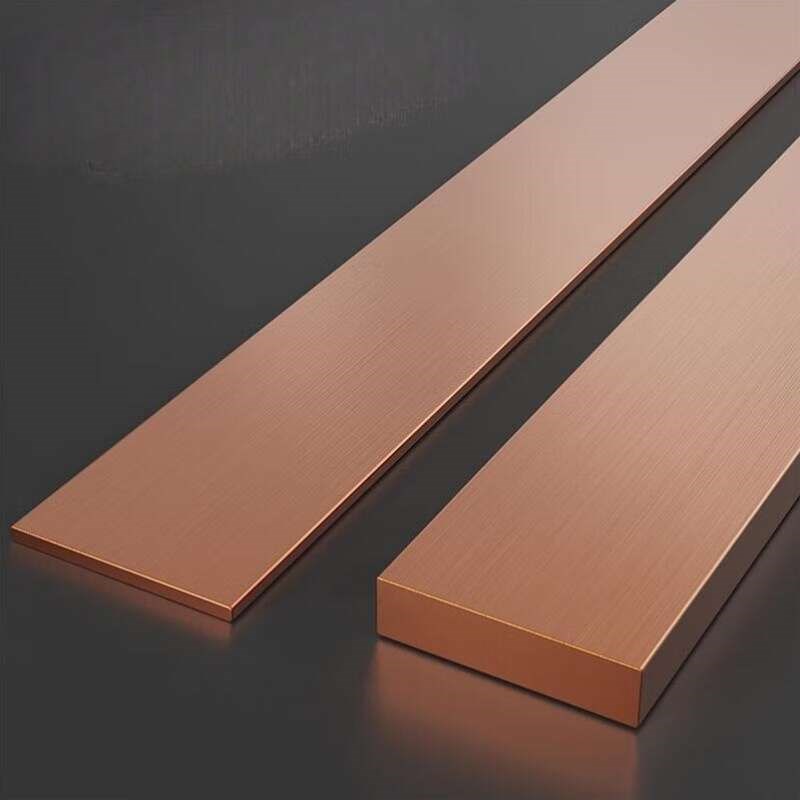 热销启宙T2紫铜i排紫铜条扁方铜排铜条红铜排铜块45mm*45mm*100mm