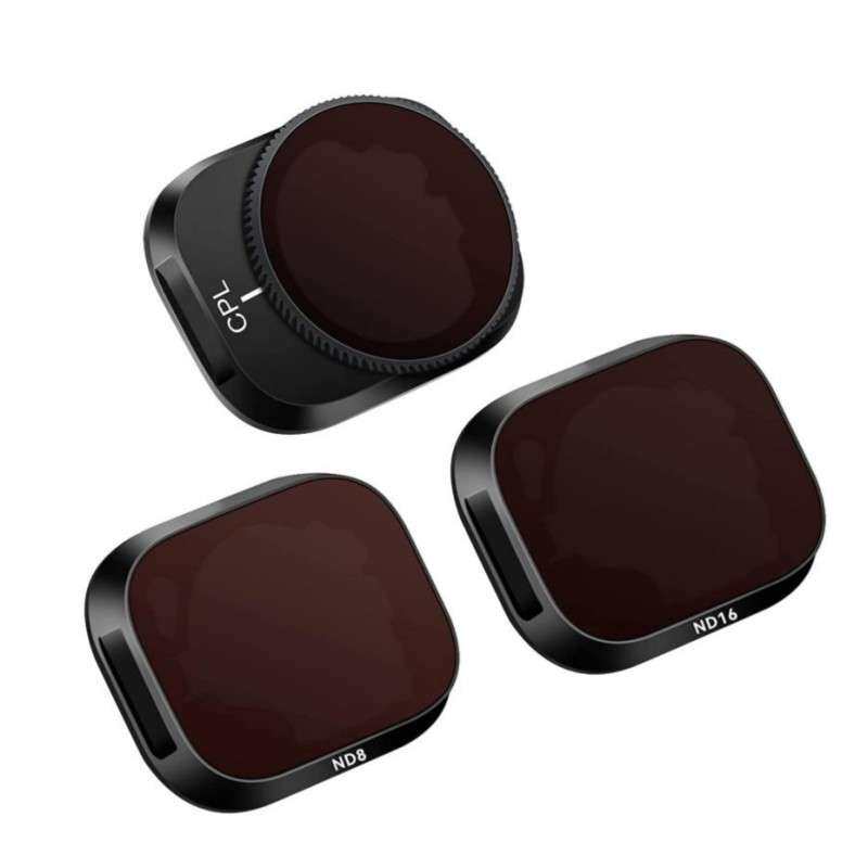 适用于DJI Mini3Pro 铝合金滤镜套装 ND减光镜CPL偏光镜NDPL滤镜