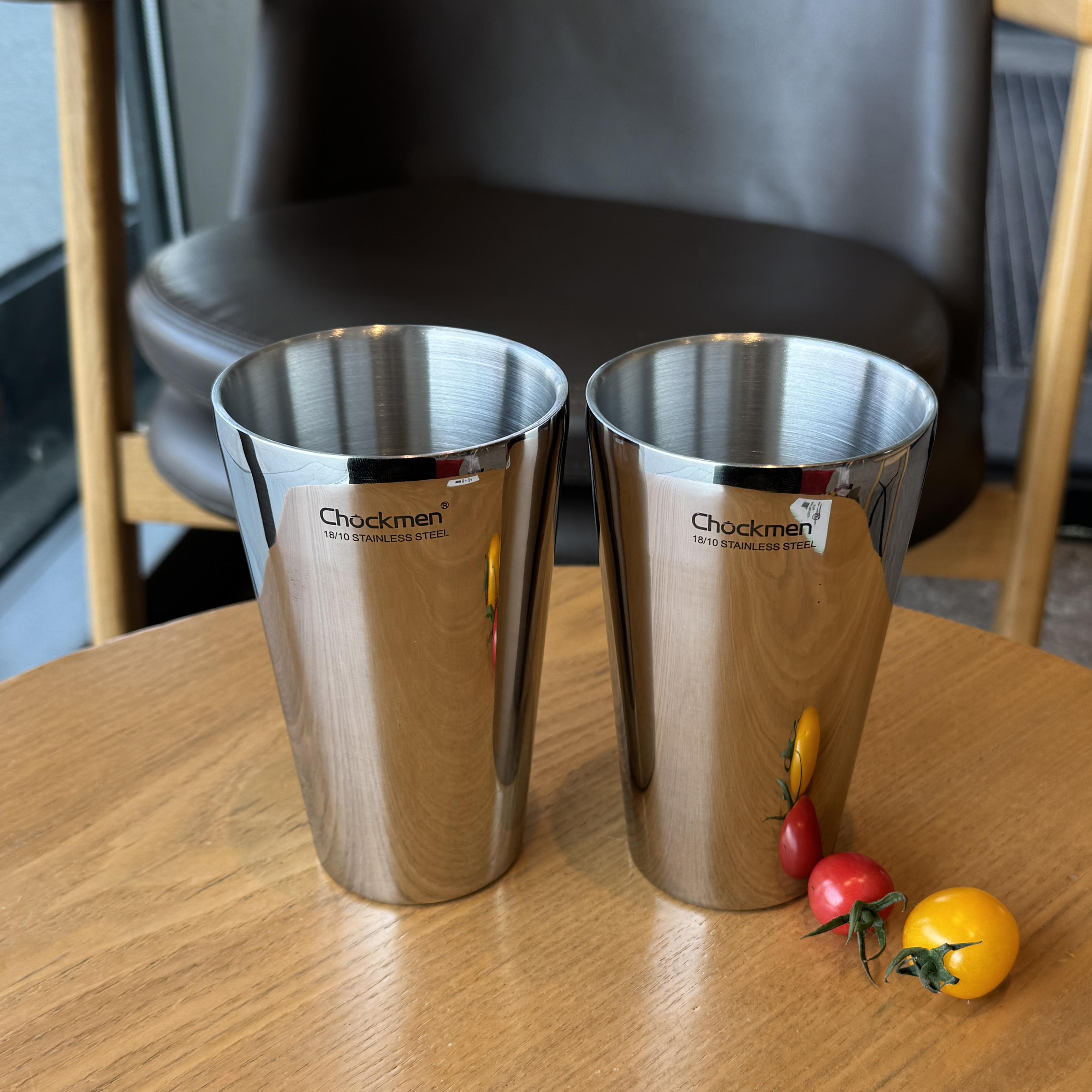 18/10不锈钢双层防烫隔热300-450ml多用杯啤酒杯水杯茶杯饮料杯